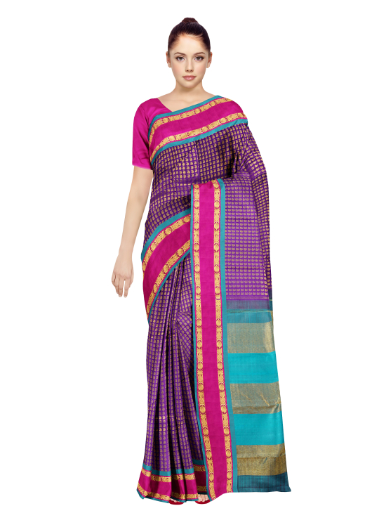 Arani Silk Saree with Blouse09