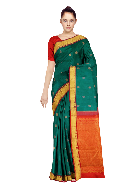 Arani Silk Saree with Blouse03